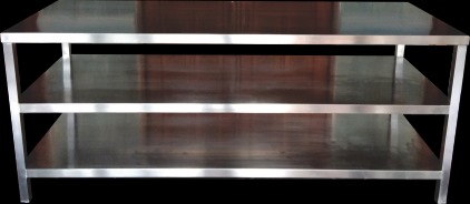 Worktable Triple UnderShelf MBG