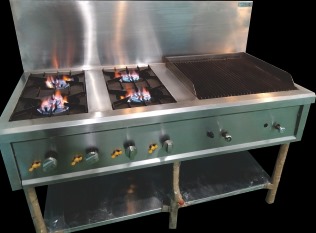 Maja Kompor Stove Combinasi Grill MBG