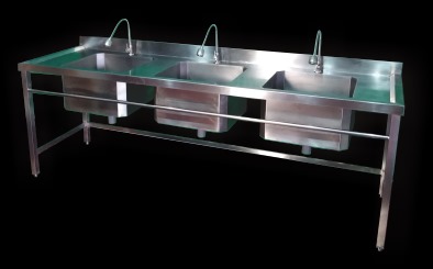 Meja Sink Triple MBG